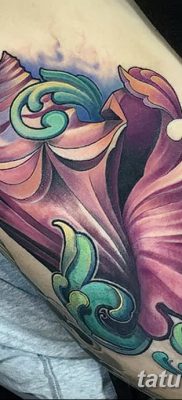 fotó egy kagylótetoválásról, kelt 2017. 08. 19. 037. sz. - Tattoo shell_