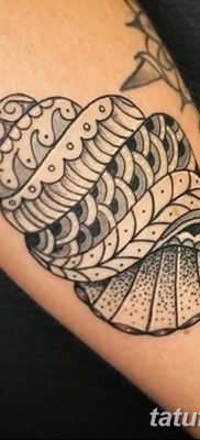 fotó a kagylótetoválásról, dátum: 2017.08.19. 047 - Tattoo shell_
