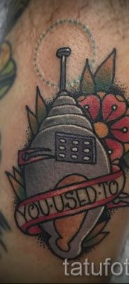 Снимка на татуировка на черупка за статия за значението на черупка в татуировка - tatufoto.ru - 76