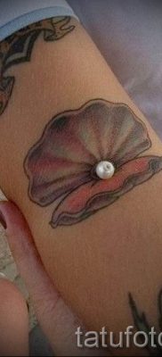 Снимка на татуировка на черупка за статия за значението на черупка в татуировка - tatufoto.ru - 55