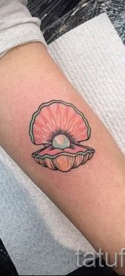 Снимка на татуировка на черупка за статия за значението на черупка в татуировка - tatufoto.ru - 54