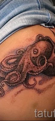 Снимка на татуировка на черупка за статия за значението на черупка в татуировка - tatufoto.ru - 30