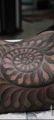 Снимка на татуировка на черупка за статия за значението на черупка в татуировка - tatufoto.ru - 13