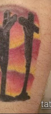 fotó feszület tetoválás (jelentése) - példa rajz - 064