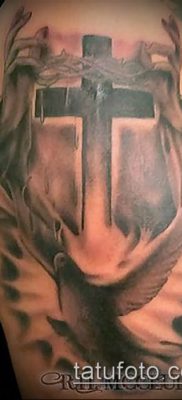 fotó feszület tetoválás (jelentése) - példa rajz - 026