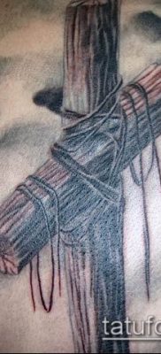 fotó feszület tetoválás (jelentése) - példa rajz - 022