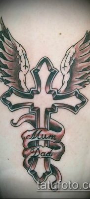 fotó feszület tetoválás (jelentése) - példa rajz - 008