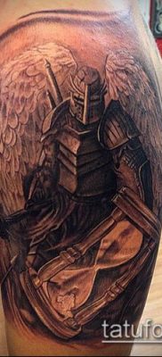 tatuaż rycerza nr 612 to fajna wersja wzoru, który można dobrze wykorzystać do transformacji i zastosowania jako tatuaż rycerza samuraja