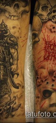 tatuaż rycerski #479 to fajna wersja wzoru, który z powodzeniem można wykorzystać do przekształcenia i zastosowania jako tatuaż rycerski na ramieniu