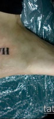 fotó tetoválás római számok (érték) - példa rajz - 178