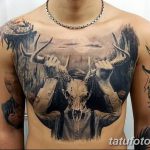 fotó egy szarv tetoválásról, dátum: 2018.04.24. №065 - tetováló kürt -