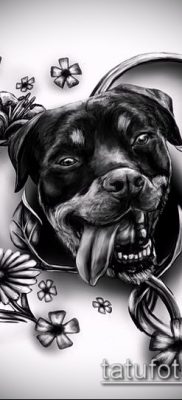 Снимка на татуировка на ротвайлер - 06062017 - пример - 082 татуировка на ротвайлер