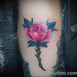 Fotó rózsatetoválásról tövisekkel 2019.06.26. №082 - tüskés rózsás tetoválás -