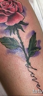 Fotó rózsatetoválásról tövisekkel 2019.06.26. №042 - tüskés rózsás tetoválás -