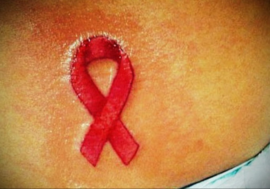 Photo of pink ribbon tattoo 06/20/2021 №185 - tattoo pink ribbon -