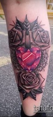 rubin tetoválás fotó (jelentése) - példa rajz - 052