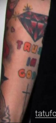 Rubin tetoválás fotó (jelentése) - példa rajz - 051