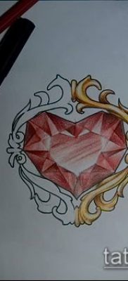 rubin tetoválás fotó (jelentése) - példa rajz - 027