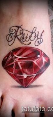 rubin tetoválás fotó (érték) - példa rajz - 009