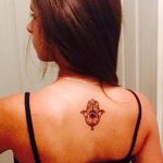 fotó tetoválás Fatima keze, 2018.04.24. №013 - tetoválás Fatima keze (hamsa) -