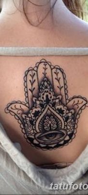fotó tetoválás Fatima keze, 2018.04.24. №142 - tetoválás Fatima keze (hamsa) -
