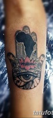 fotó tetoválás Fatima keze, 2018.04.24. №012 - tetoválás Fatima keze (hamsa) -