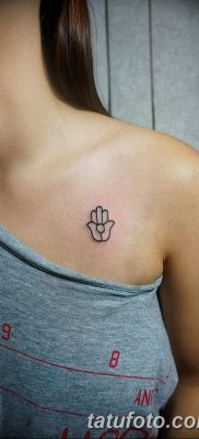 fotó tetoválás Fatima keze, 2018.04.24. №021 - tetoválás Fatima keze (hamsa) -