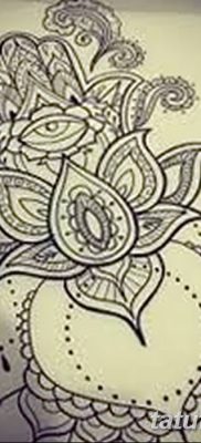 fotó tetoválás Fatima keze, 2018.04.24. №025 - tetoválás Fatima keze (hamsa) -