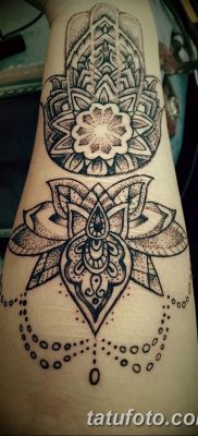 fotó tetoválás Fatima keze 2018.04.24. №028 - tetoválás Fatima keze (hamsa) -