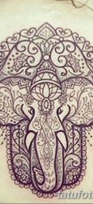 fotó tetoválás Fatima keze, 2018.04.24. №037 - tetoválás Fatima keze (hamsa) -