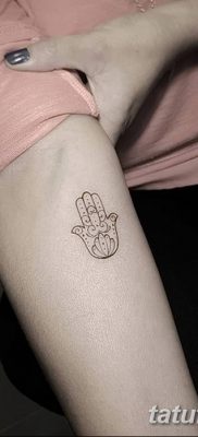 fotó tetoválás Fatima keze, 2018.04.24. №063 - tetoválás Fatima keze (hamsa) -