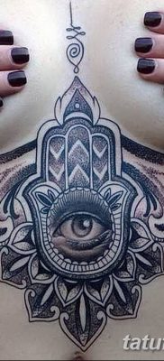 fotó tetoválás Fatima keze 2018.04.24. №072 - tetoválás Fatima keze (hamsa) -