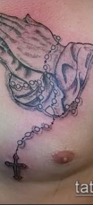 صورة وشم أيدي الصلاة - 12062017 - مثال - 123 وشم أيدي صلاة