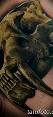 fotó kardfogú tigris tetoválásról, 2017. 07. 25-én, №025-Kardfogú tigris