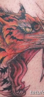 fotó kardfogú tigris tetoválásról 2017. 07. 25-én №040-Kardfogú tigris