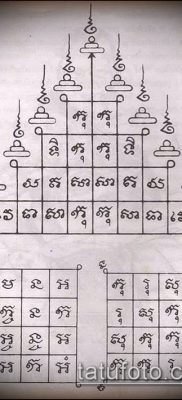 татуировка sak yant No. 271 е достойна версия на рисунка, която може успешно да се използва за финализиране и прилагане като татуировка sak yant turtle