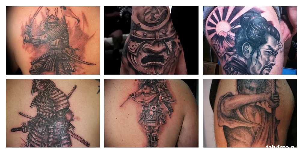 A szamuráj tetoválás értéke fotókon és képeken