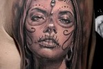 Tetoválás Santa Muerto 20