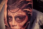 Tetoválás Santa Muerto 18