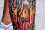 Tetoválás Santa Muerto 13