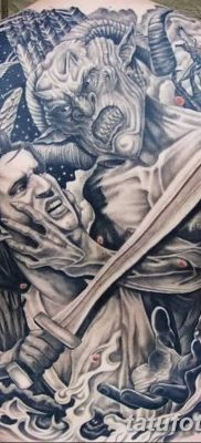 Fotó a Sátán tetoválásról 2018. 07. 31 -én №119 - Sátán tetoválása -