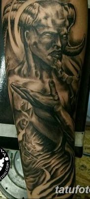 Fénykép a Sátán tetoválásról, kelt 2018. 07. 31 -én №010 - Sátán tetoválása -