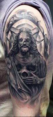 Fénykép a Sátán tetoválásról, kelt 2018. 07. 31 -én №012 - Sátán tetoválása -