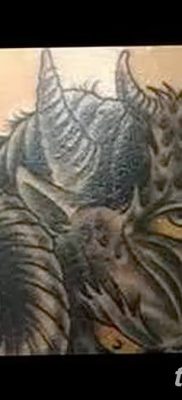 Fénykép a Sátán tetoválásról, kelt: 07.07.2018 №091 - Sátán tetoválása -