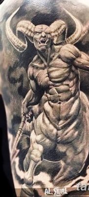 Fénykép a Sátán tetoválásról 2018. 07. 31. №085 - Sátán tetoválása -