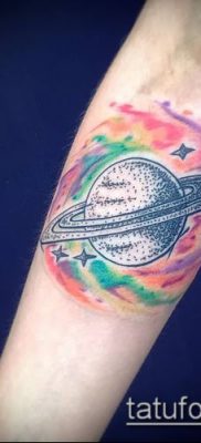 fotó tetoválás Saturn (tetoválás Saturn) (érték) - példa rajz - 093