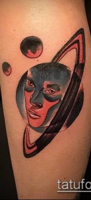 fotó tetoválás Saturn (tetoválás Saturn) (érték) - példa rajz - 087