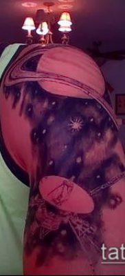 fotó tetoválás Saturn (tetoválás Saturn) (érték) - példa rajz - 077