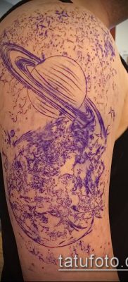 fotó tetoválásról Szaturnusz (tetoválás Szaturnusz) (érték) - példa rajz - 058