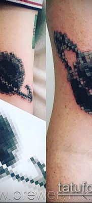 fotó tetoválás Saturn (tetoválás Saturn) (érték) - példa rajz - 055